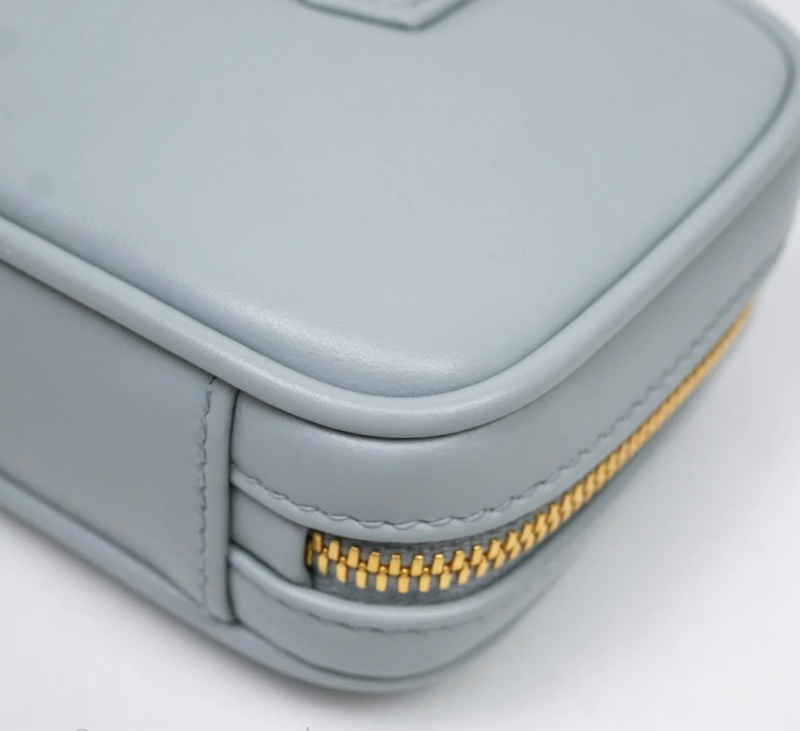 miu miu粉藍色Arcadie Mini Bag 迷你保齡球包 保齡球手袋-7