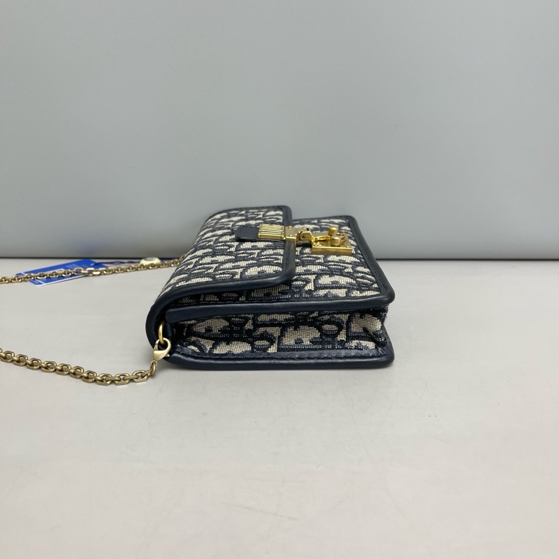 Dior迪奧addict系列老花鏈條包 ，97新 成色不錯 19*13-3