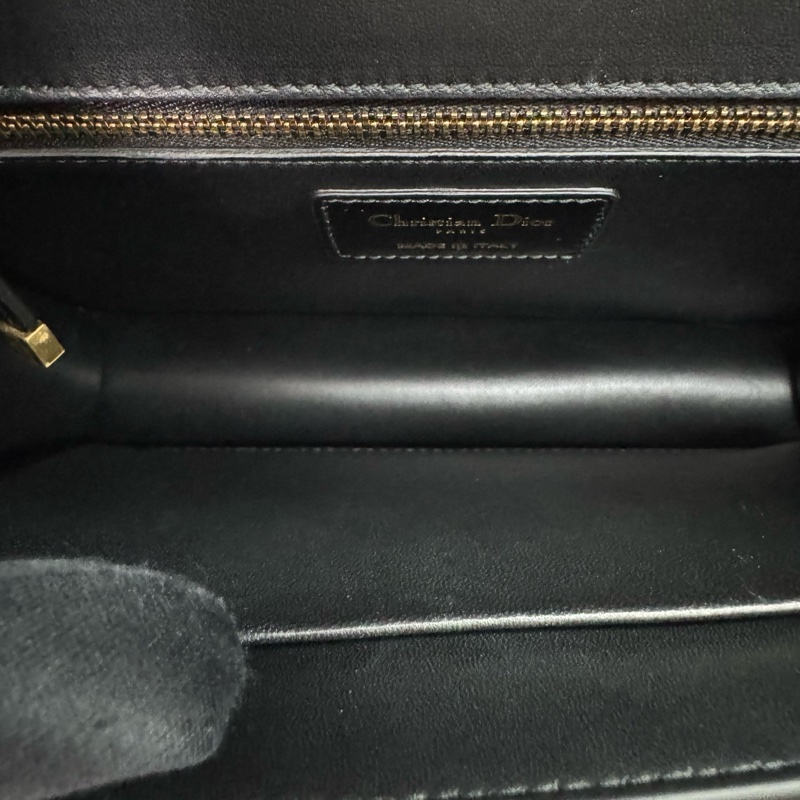 Dior迪奧 黑色全皮金扣Montaigne蒙田30-7