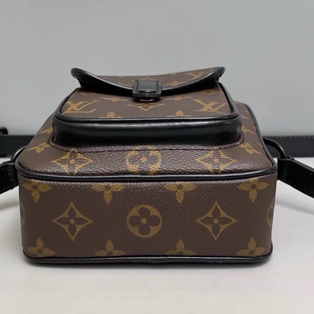 LV路易威登Christopher老花相機包 芯片 尺寸15×18 附件防塵袋-15