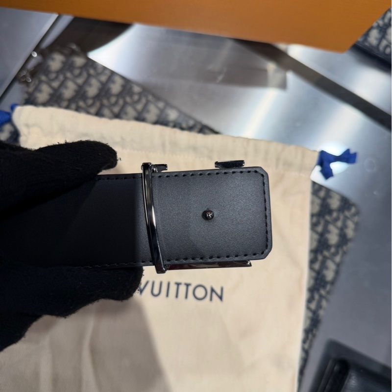 全新🌟Louis Vuitton LV 灰色老花腰帶-6