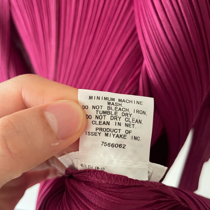 ▪️富貴選物FUGUEI▪️PP 三宅一生托斯卡紫 單扣俐落造型外套 七分袖-6