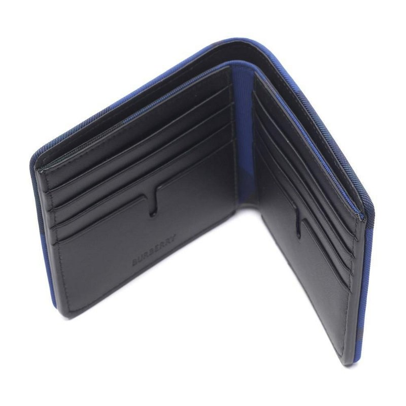 💎Han's house精品服飾💎BURBERRY 戰馬 壓紋 小牛皮 短夾-1