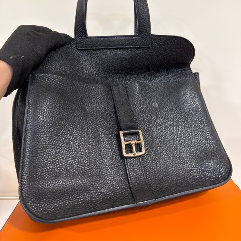 #全網最低💰 #9🆕閒置✨ 愛馬仕Halzan31黑銀Tc皮-16