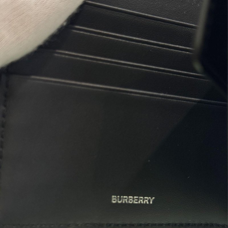 💎Han's house精品服飾💎 BURBERRY 格紋 短夾 卡包 零錢袋-3