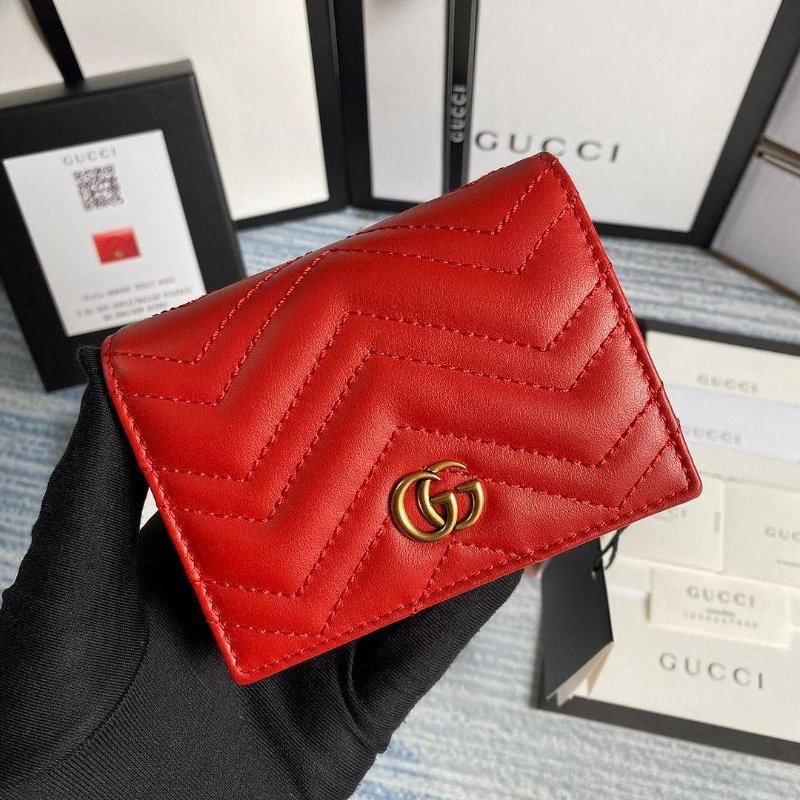 💎Han's house精品服飾💎GUCCI Marmont 錢包 短夾 466492 義大利製 現貨 原價18000-0