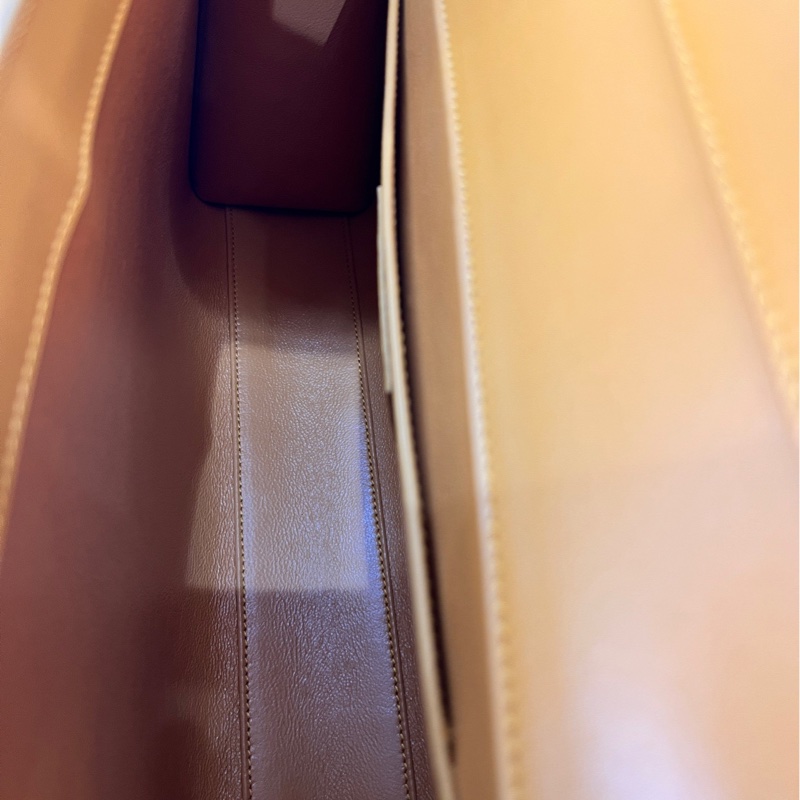 聖羅蘭/Saint laurent 曼哈頓中號全皮沙灘色-8