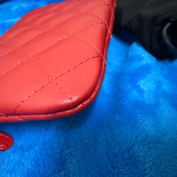 CHANELㄧ字拉鍊（鏈）零錢包-8