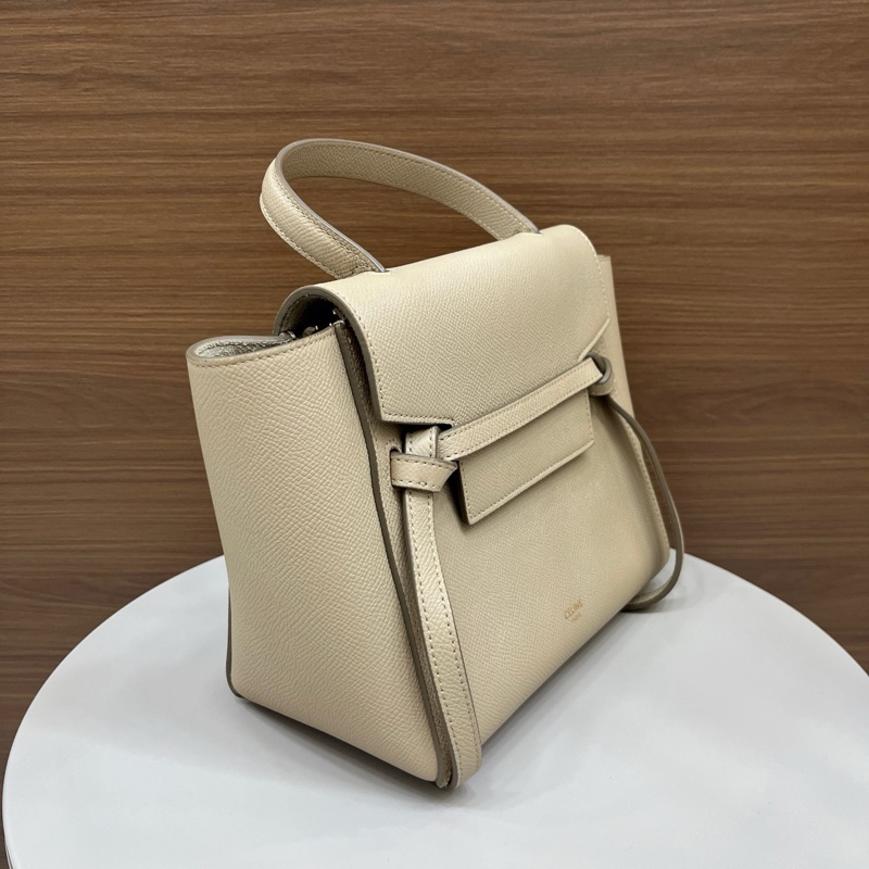 賽琳｜鯰魚nano粒面牛皮 奶茶色-2