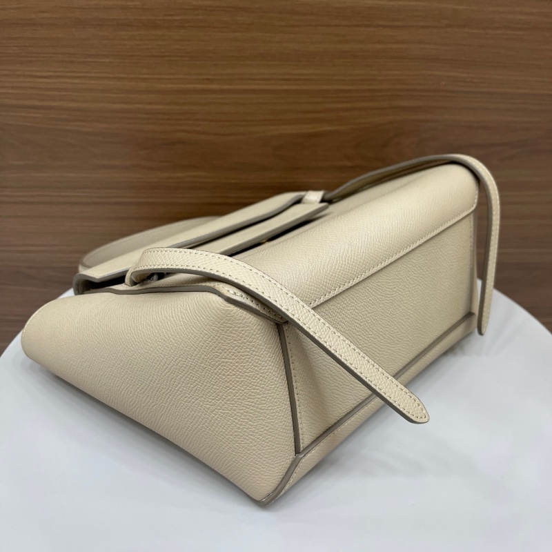 賽琳｜鯰魚nano粒面牛皮 奶茶色-4