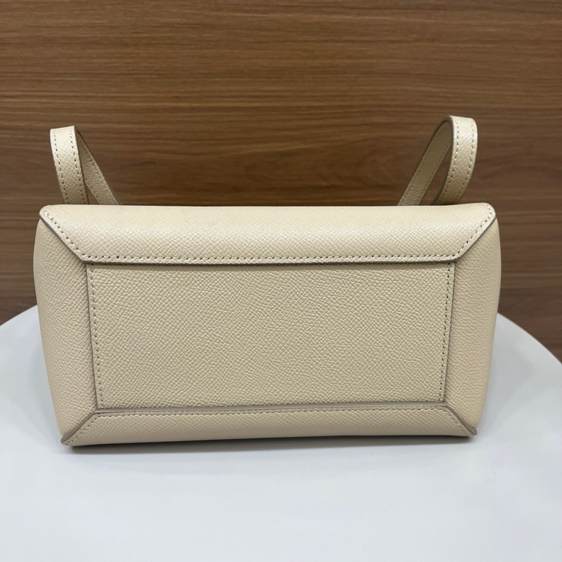 賽琳｜鯰魚nano粒面牛皮 奶茶色-5