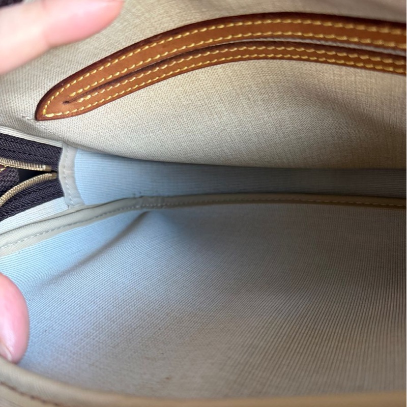 路易威登郵差包 側背包 斜背包 托特包 Louis Vuitton  LV Reporter PM 老花 記者包 經典 中古包 也是熱門包  老花帆布 bag 復古包 古董包-19
