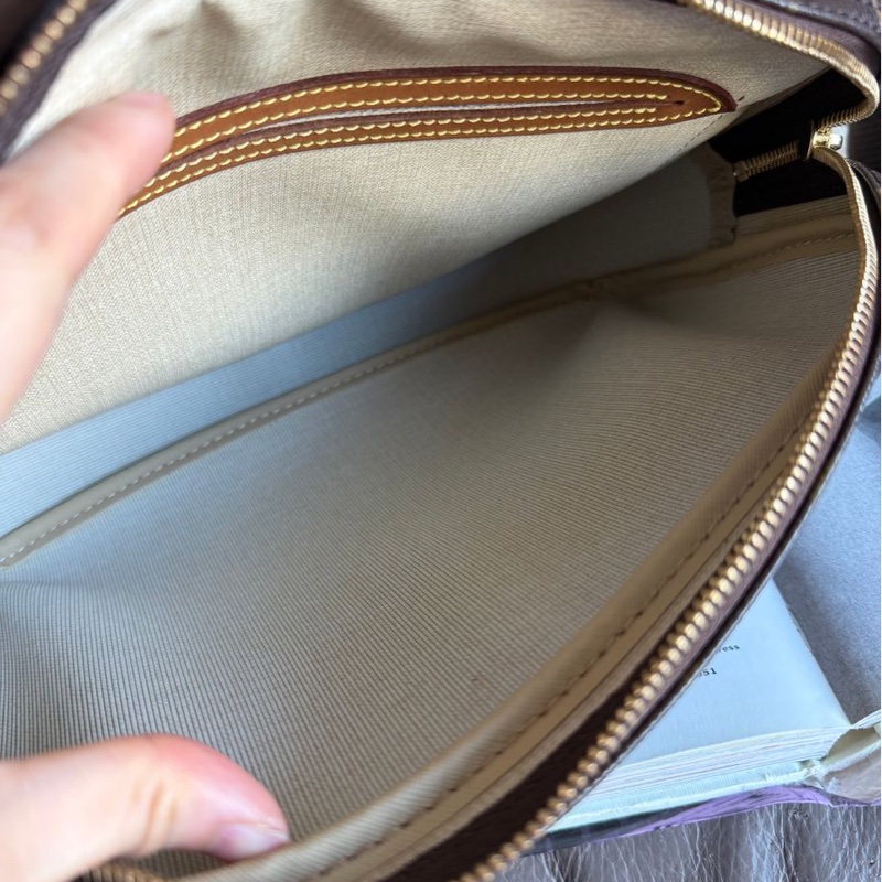 路易威登郵差包 側背包 斜背包 托特包 Louis Vuitton  LV Reporter PM 老花 記者包 經典 中古包 也是熱門包  老花帆布 bag 復古包 古董包-24