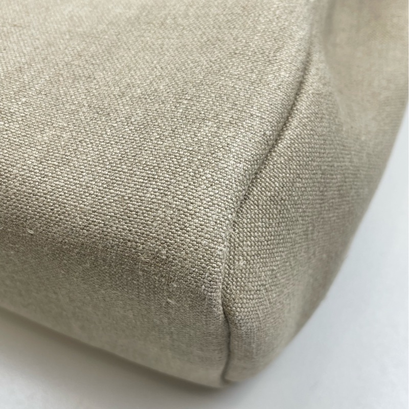 愛馬仕herbag39  麻布銀扣-4