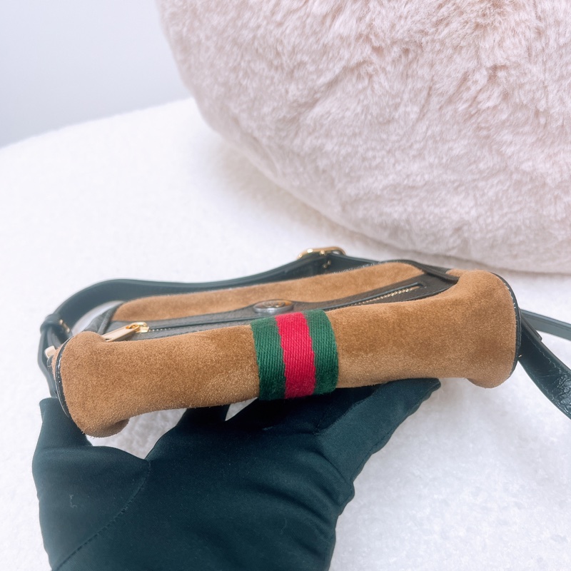 Gucci ophidia 麂皮相機包-1