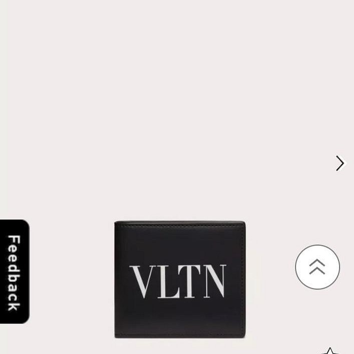 💎Han's house精品服飾💎VALENTINO 華倫天奴 小牛皮 短夾 零錢袋 現貨 原價16800-1