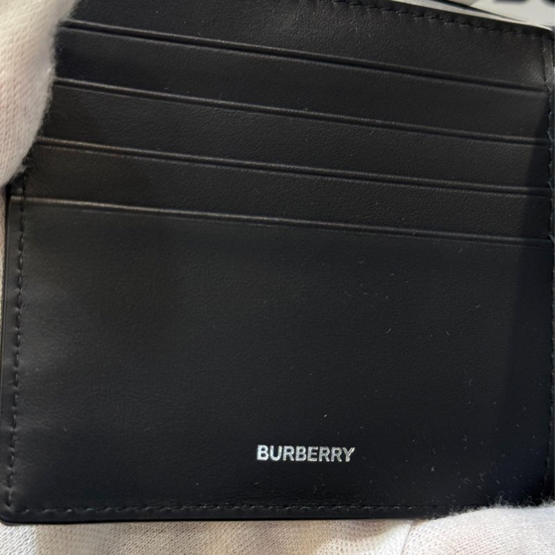 💎Han's house精品服飾💎BURBERRY 格紋 短夾 卡包 零錢袋-4