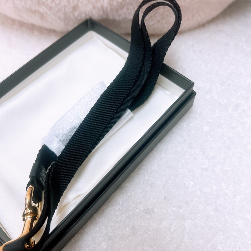 Gucci 黑色掛繩卡夾-5