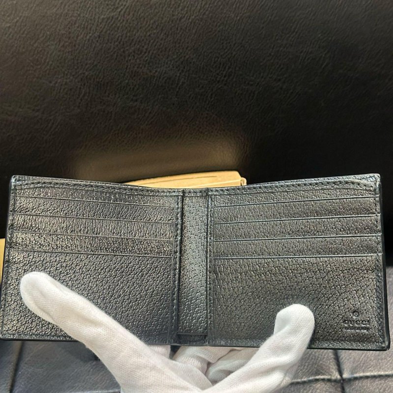 💎Han's house精品服飾💎GUCCI 古馳 老花 尼龍 錢包 短夾625573 現貨-2