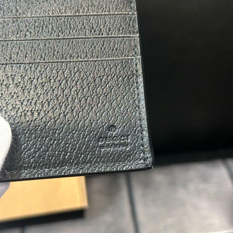 💎Han's house精品服飾💎GUCCI 古馳 老花 尼龍 錢包 短夾625573 現貨-4