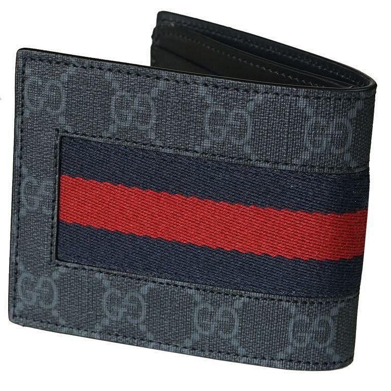 💎Han's house精品服飾💎GUCCI 古馳 老花 錢包 短夾 408827-1