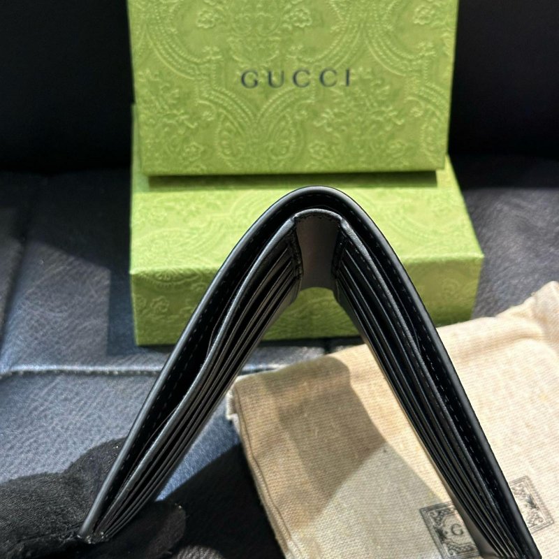 💎Han's house精品服飾💎GUCCI 古馳 老花 錢包 短夾 408827-2