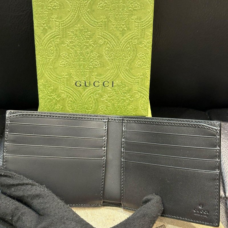 💎Han's house精品服飾💎GUCCI 古馳 老花 錢包 短夾 408827-4