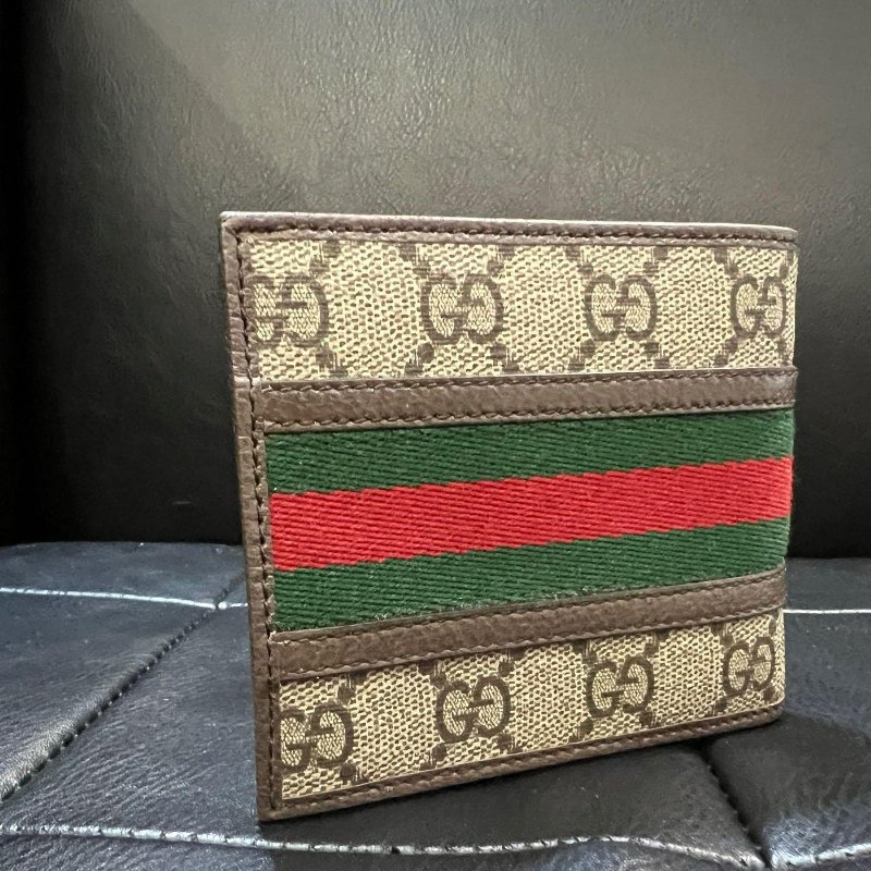 💎Han's house精品服飾💎GUCCI 古馳 老花 錢包 短夾 零錢袋 597609-5