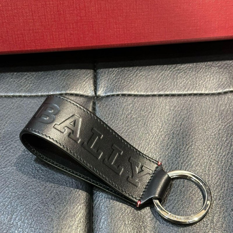 💎Han's house精品服飾💎Bally 小牛皮 卡夾 短夾 加 匙扣 套裝禮盒 意大利製-6