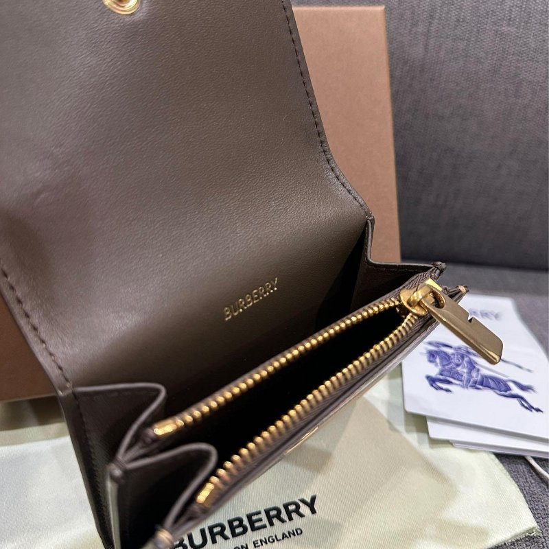 💎Han's house精品服飾💎Burberry 零錢包 卡包 卡夾 14.X14.5CM  原價12800-4