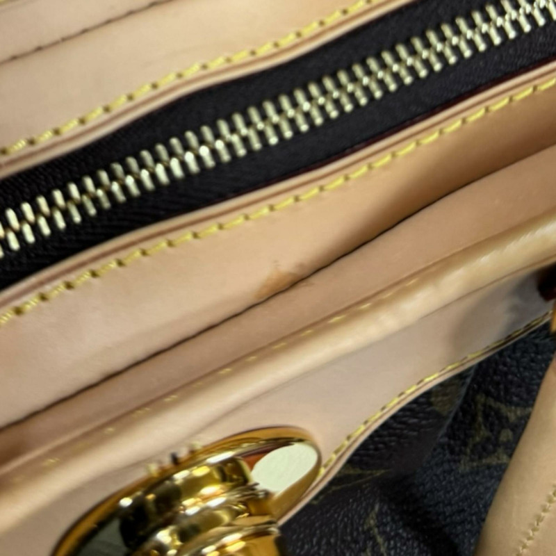 路易威登 Boetie PM Monogram 帆布手提包 M45715，棕色，女士，LOUIS VUITTON，二手-11