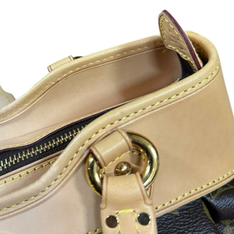 路易威登 Boetie PM Monogram 帆布手提包 M45715，棕色，女士，LOUIS VUITTON，二手-16