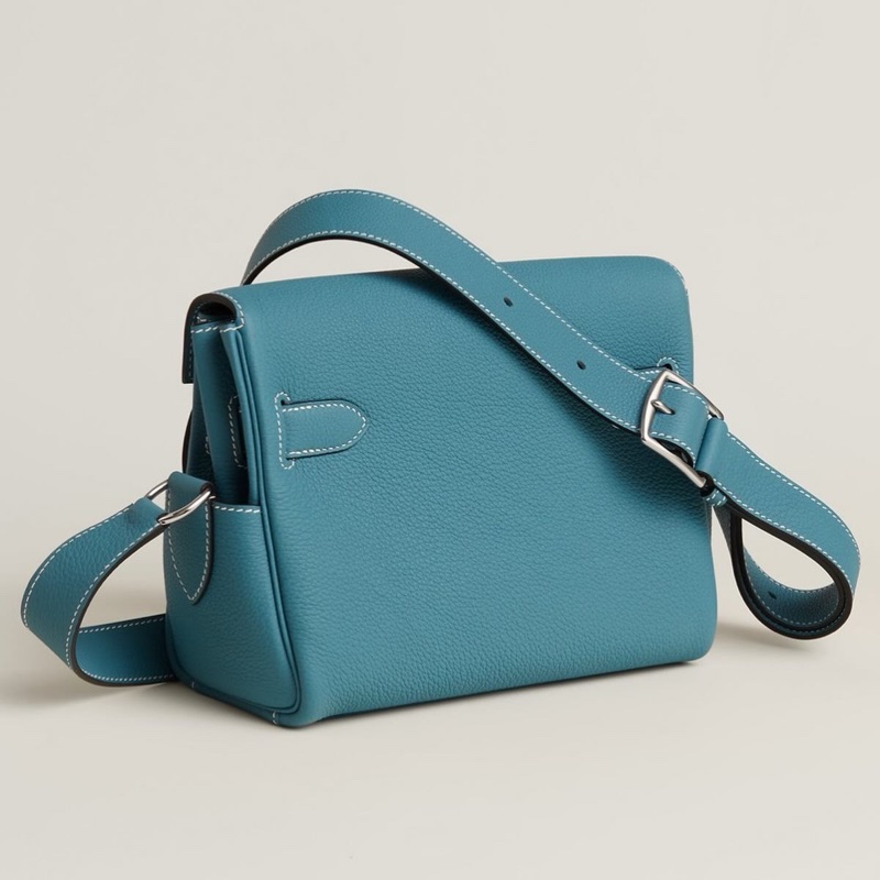 Hermes Kelly Messenger PM 新牛仔藍-2