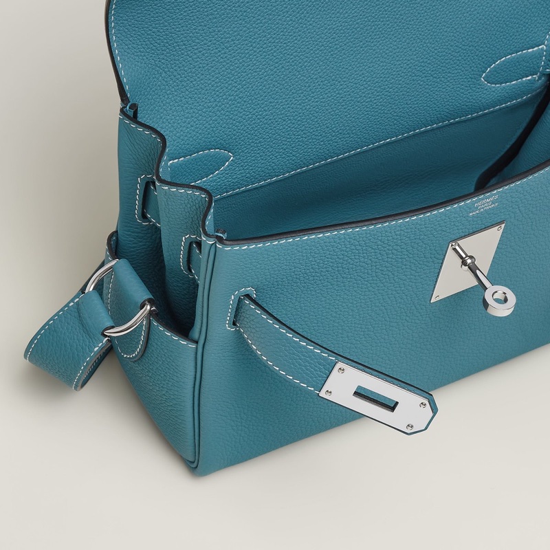 Hermes Kelly Messenger PM 新牛仔藍-3