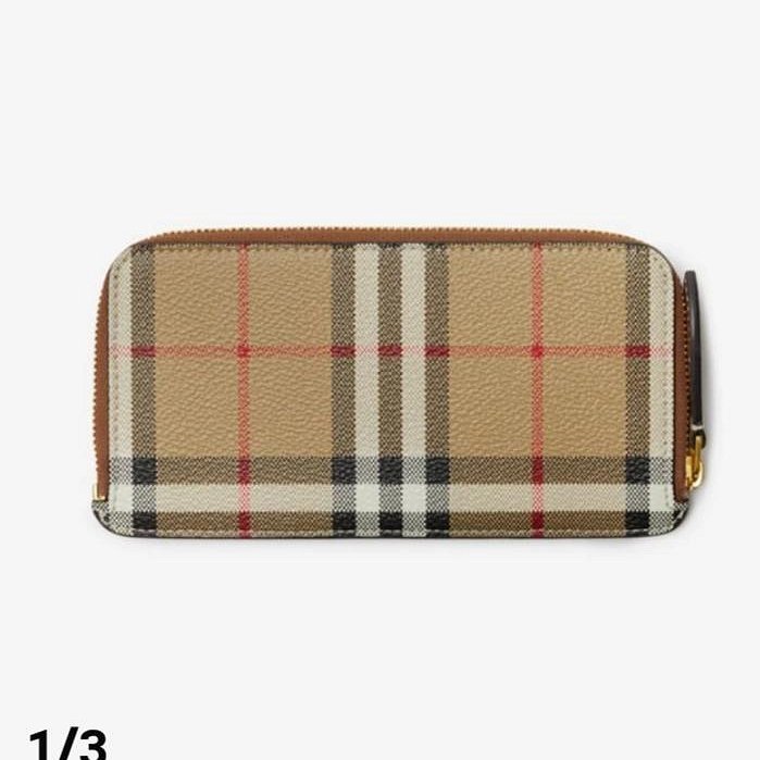 💎Han's house精品服飾💎Burberry 小牛皮 零錢 卡 包 17 x 9cm 義大利製 現貨 原價14900-6