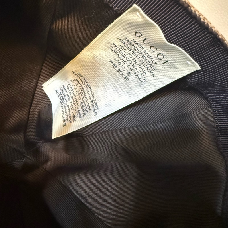 ✨大出清 Gucci 帽子 滿版 老花 棒球帽 Gucci Kids 滿版老花棒球帽 L 頭圍約55公分-9