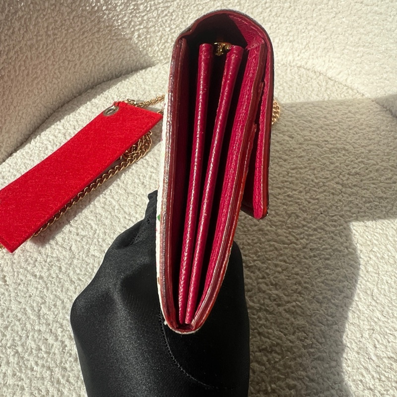 路易威登/ LV  三彩長款錢包 村上隆聯名款 成色實拍-4