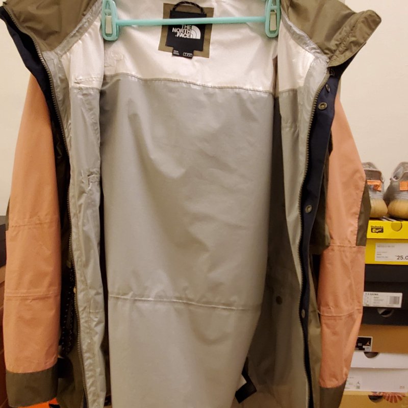 THE NORTH FACE UE 雙層帽子 多口袋 防水 機能外套-5