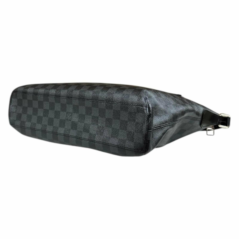 Louis Vuitton Mick MM Damier Graphite 單背包，帆布 N41106，黑色，男士，二手。-5