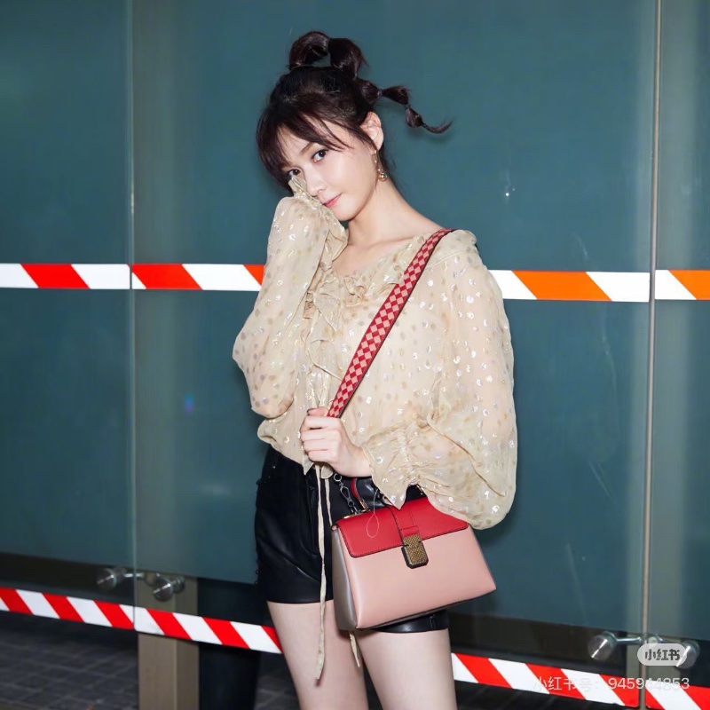 BV Piazza拼色郵差包 31*19*13 98新配件肩帶 塵袋 鏡子-1