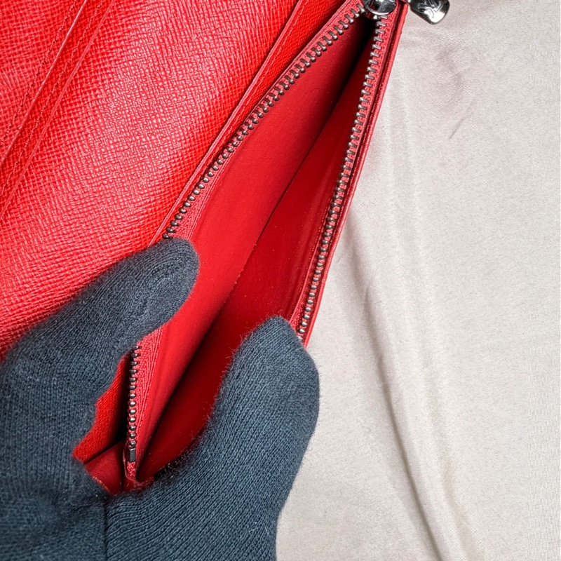 ✨芯片款 近新閒置 路易威登 Louis Vuitton 限量箱塔塗鴉 黑老花對開 17卡零錢袋長夾-5