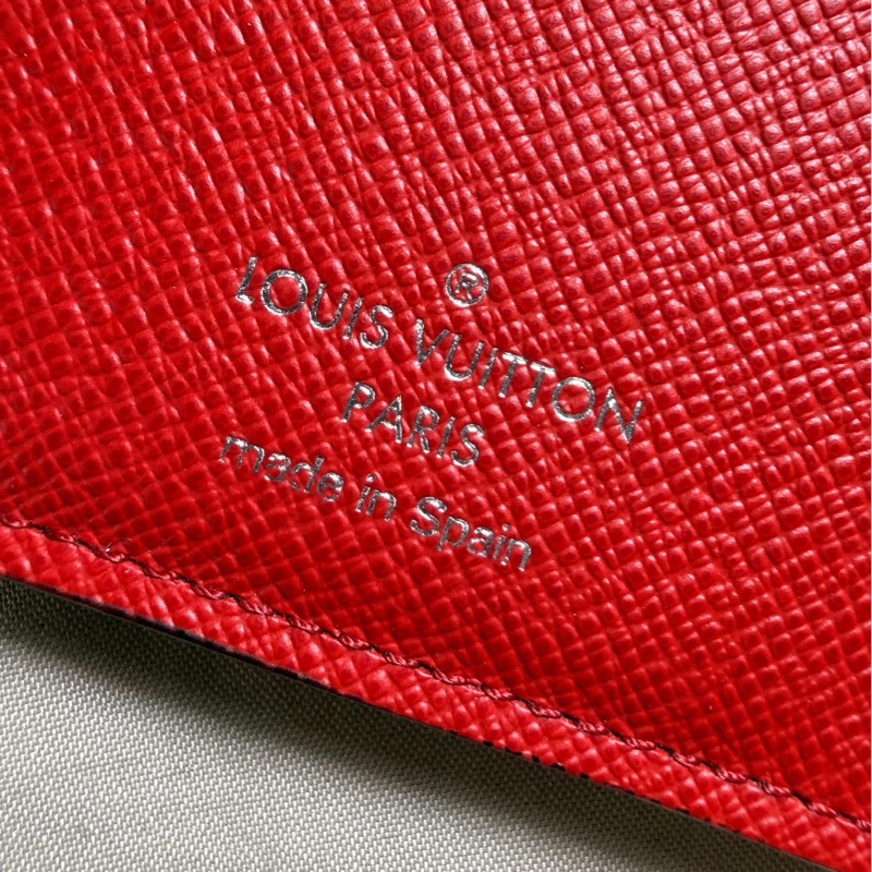 ✨芯片款 近新閒置 路易威登 Louis Vuitton 限量箱塔塗鴉 黑老花對開 17卡零錢袋長夾-6