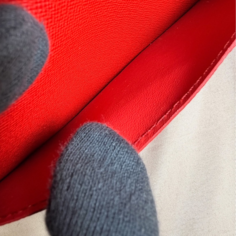 ✨芯片款 近新閒置 路易威登 Louis Vuitton 限量箱塔塗鴉 黑老花對開 17卡零錢袋長夾-8