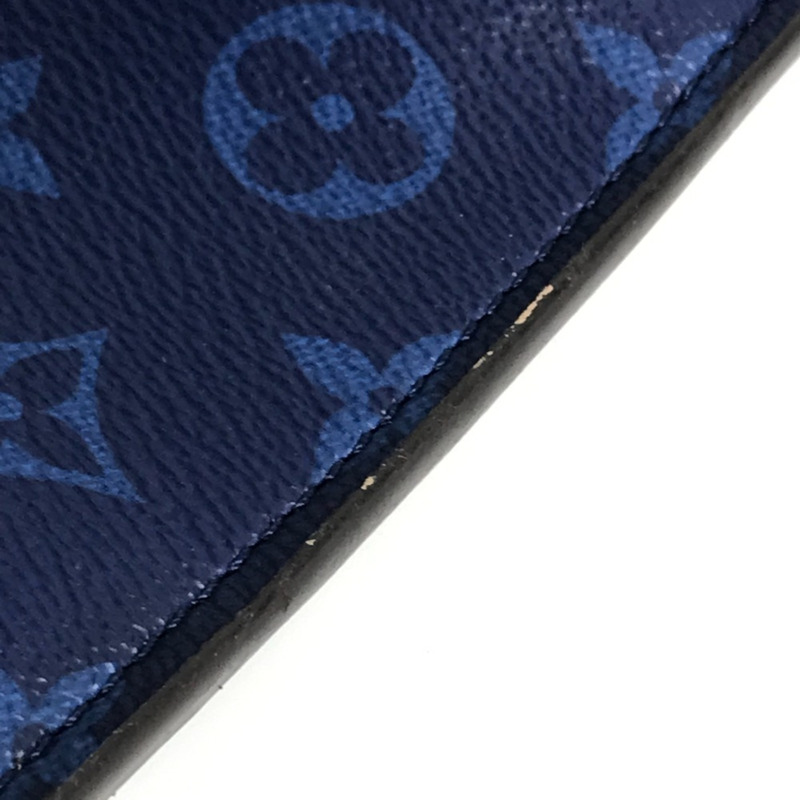 路易威登 M43854 Monogram Kim Jones Split Sacoche 帆布肩背包，棕色，男女款-15