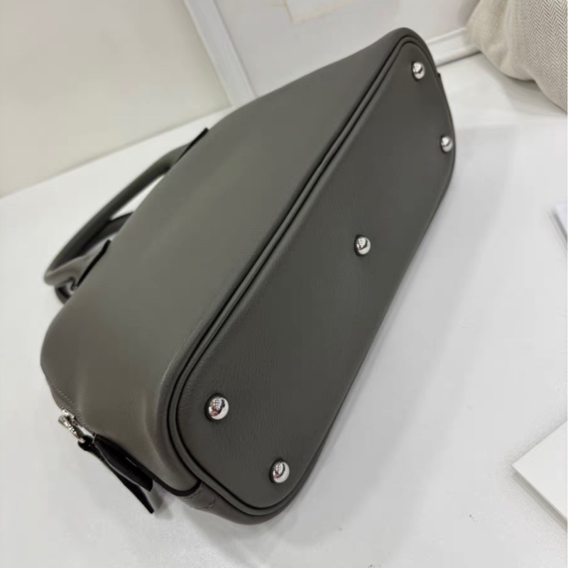 Hermes 愛馬仕 bolide25 保齡球25 積雨雲銀 扣 Z刻 有單-5