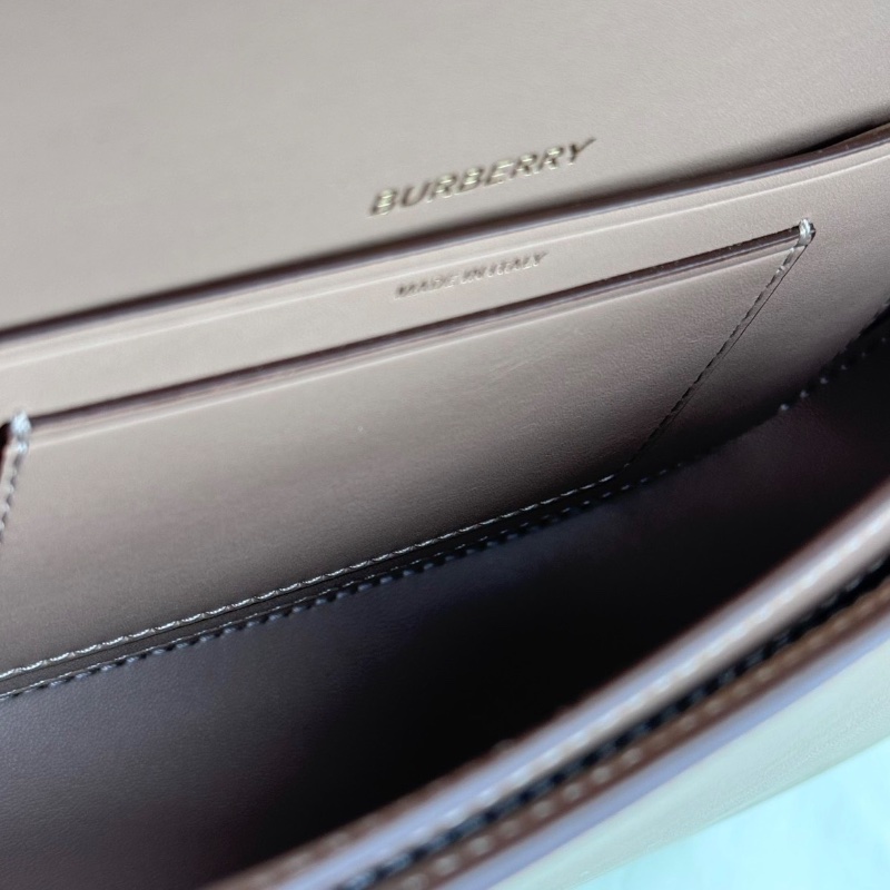 Burberry olympia小號 埃倫匹亞米色腋下包半月包26*13*6cm 99新配件塵袋-2