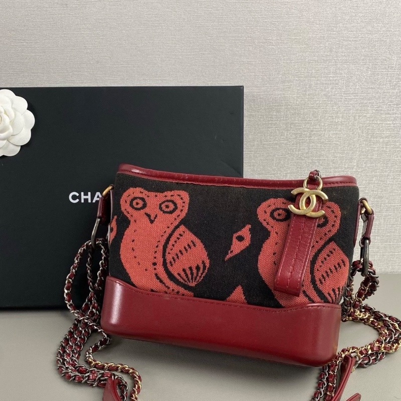 Chanel 貓頭鷹限量款流浪小號20x15x8cm 98新配件保卡塵袋-5