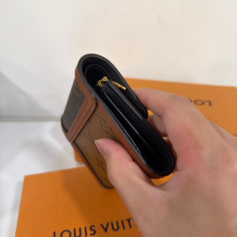 #全新全配🈶購證 #超甜💰 #芯片款 Lv達芙妮三折短夾🈶零錢袋-3