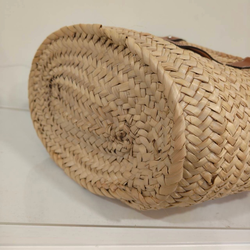 #專櫃8️⃣萬 #全網最低💰 #夏天必備🌞 Loewe編織拼皮革菜籃子中號 現買現賺💰-2