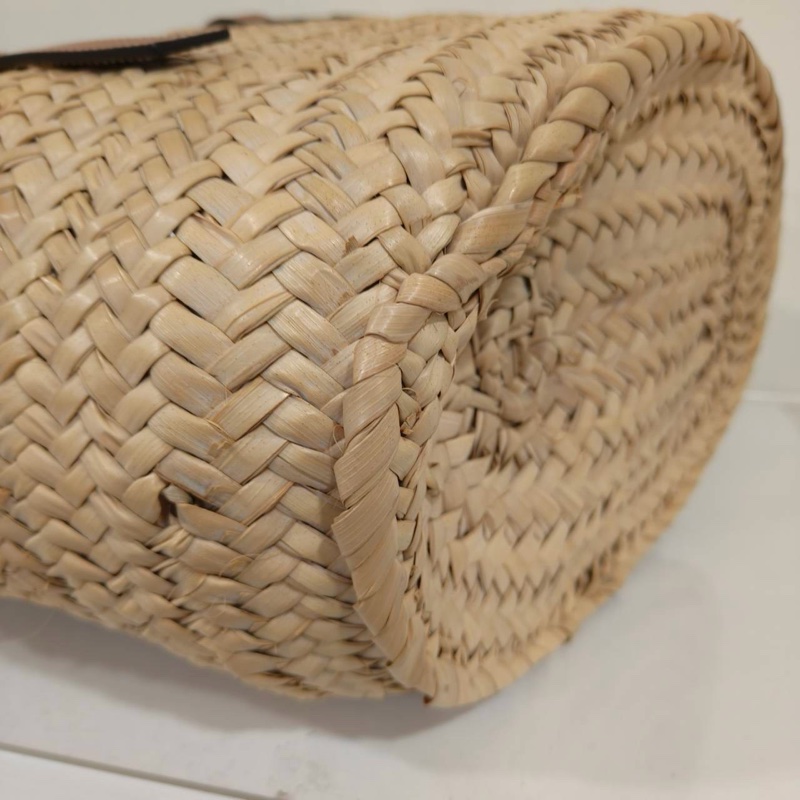 #專櫃8️⃣萬 #全網最低💰 #夏天必備🌞 Loewe編織拼皮革菜籃子中號 現買現賺💰-8